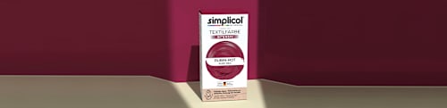 Textilfarbe intensiv Rubin-Rot Simplicol