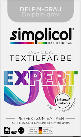Textilfarbe expert Delfin- Grau Simplicol