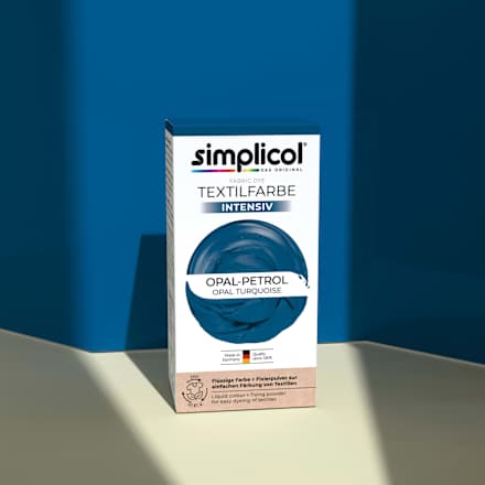 Textilfarbe intensiv Opal- Petrol Simplicol