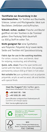 Textilfarbe intensiv Opal- Petrol Simplicol