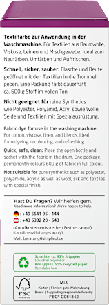 Textilfarbe intensiv Sinnliche Beere Simplicol
