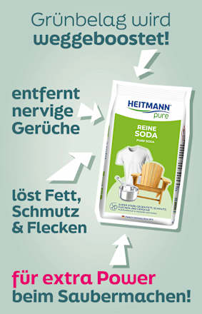 Allzweckreiniger Pulver Reine Soda HEITMANN pure