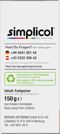 Textilfarbe expert Mitternacht- Schwarz Simplicol