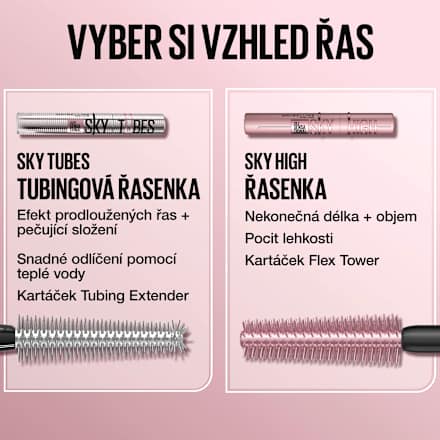 řasenka Sky Tubes Tubing Mascara MAYBELLINE NEW YORK