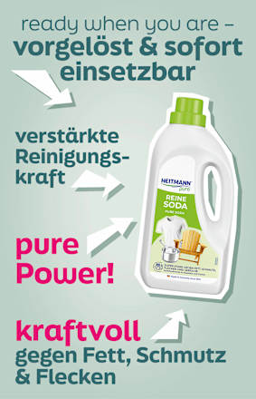 Allzweckreiniger Flüssig Reine Soda HEITMANN pure