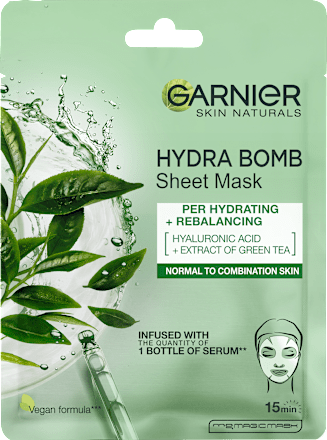 Moisture + Freshness tekstilna maska za občutek svežine in vlaženje GARNIER SKIN NATURALS