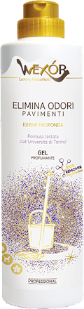 Elisir Detergente in gel per pavimenti con microcapsule WEXÓR