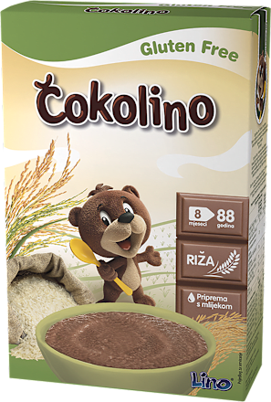 Čokolino bez glutena, 8+ mj. Lino