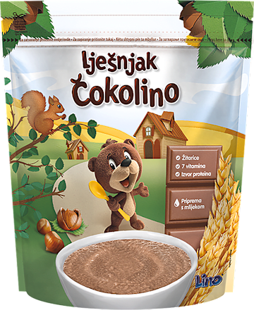 Lješnjak čokolino, 8+ mj. Lino