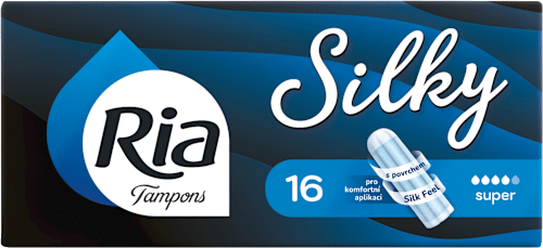 Tampóny Silky super Ria