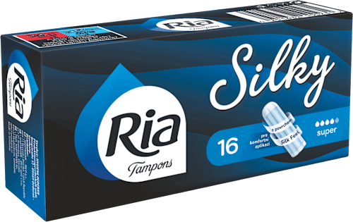Tampóny Silky super Ria