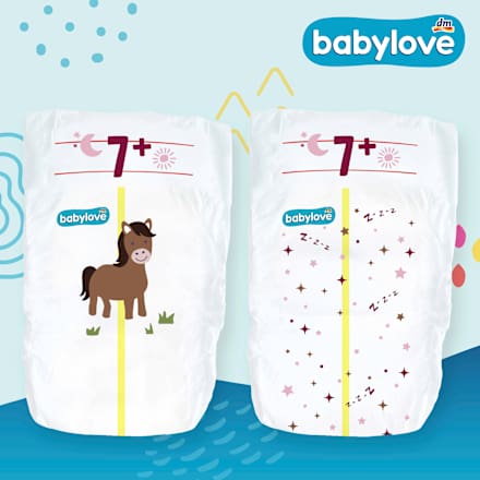 Windeln Premium Tag & Nacht Gr. 7+ xxl plus (16+kg) babylove
