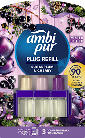 3volution náhradní náplň do osvěžovače vzduchu Sugarplum & Cherry ambi pur