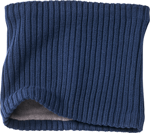 Strick Loop Schal, blau ALANA