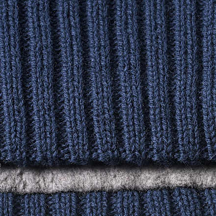 Strick Loop Schal, blau ALANA