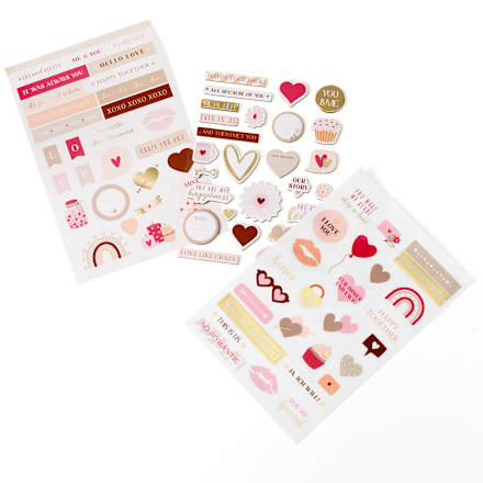 Stickerset DIY sortiert Paradies