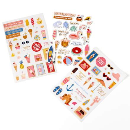 Stickerset DIY sortiert Paradies