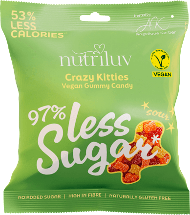 nutriluv Fruchtgummi Crazy Kitties, 50 g dauerhaft günstig online kaufen