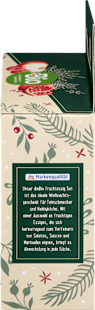 Geschenkset, Fruchtessig Set 3tlg dmBio
