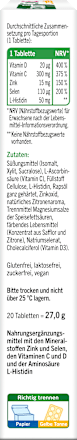 Zink Lutschtabletten 20 St taxofit