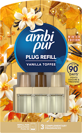 3volution náhradní náplň do osvěžovače vzduchu Vanilla Toffee ambi pur