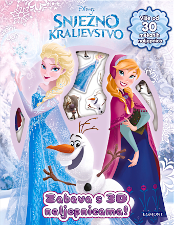 Snježno kraljevstvo - Zabava s 3D naljepnicama EGMONT