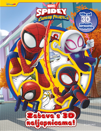 Spidey – Zabava s 3D naljepnicama EGMONT