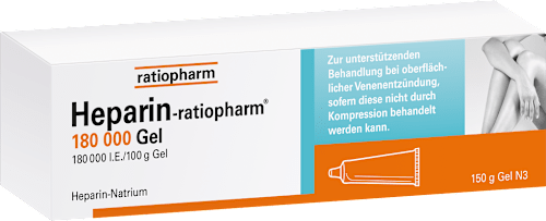 Heparin-ratiopharm 180000 I.E./ 100g Heparin-Natrium Gel ratiopharm
