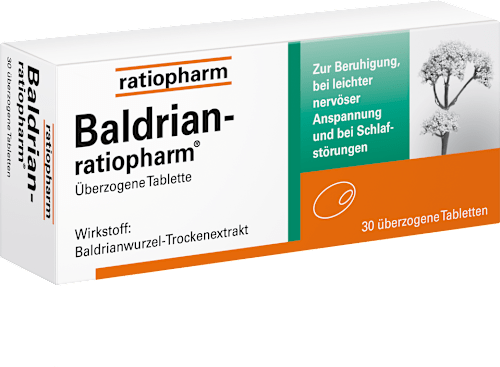Baldrian-ratiopharm Baldrian-Trockenextrakt Tabletten ratiopharm