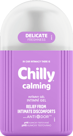 Umývací gél pre intímnu hygienu calming Chilly