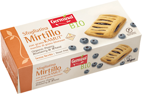 Sfogliatina al mirtillo con grano kamut Germinal BIO