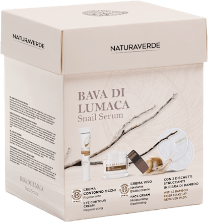 Cofanetto cura viso BAVA DI LUMACA NATURAVERDE