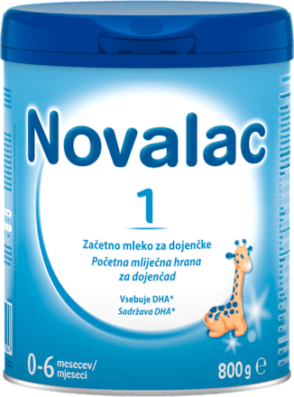 Začetno mleko za dojenčke 1, 0-6 mesecev Novalac