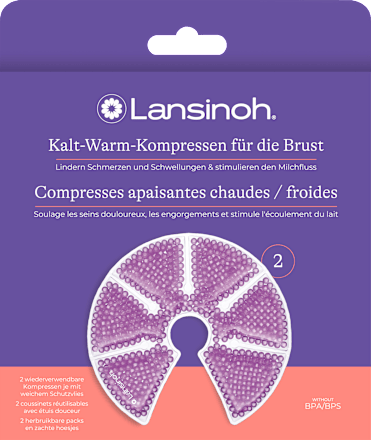 Kalt-Warm Kompressen für die Brust Lansinoh
