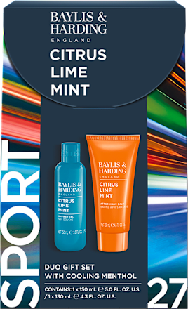 Darilni set Citrus, Lime & Mint Collection, 2-delni Baylis & Harding