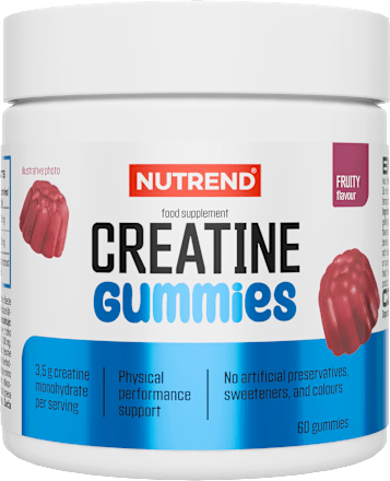  GUMMIES Creatin s ovocnou příchutí NUTREND