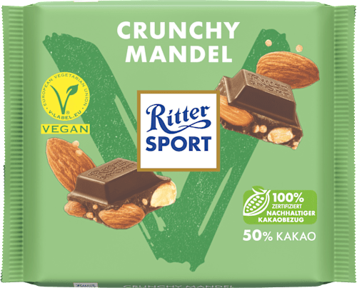 Schokolade Crunchy Mandel Ritter SPORT