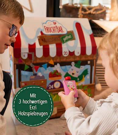 Adventskalender 2026 für Kinder FruchtBar