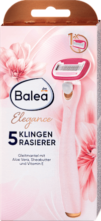 Дамска система за бръснене Elegance с 5 остриета Balea