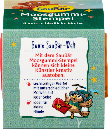 Moosgummi-Stempel Set SauBär