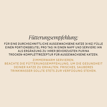 Katzensnack Soup Royale mit Lachs, Kabeljau und Scholle (6 x 45g) Purina Gourmet
