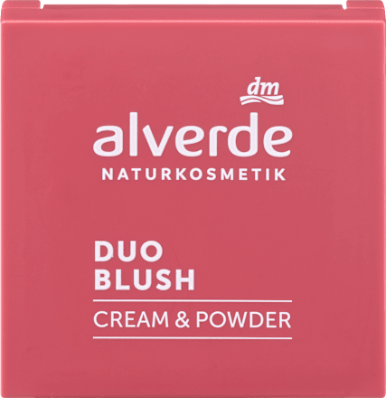 Blush Palette Duo 10 Powdered Rose alverde NATURKOSMETIK
