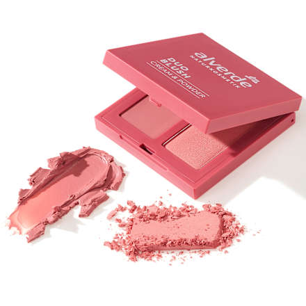 Blush Palette Duo 10 Powdered Rose alverde NATURKOSMETIK