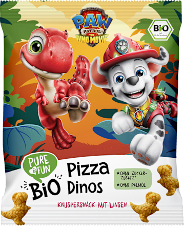 Kindersnack PAW Patrol Pizza Dinos ab 3 Jahren PURE & FUN
