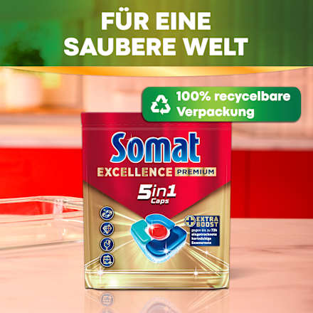 Spülmaschinen-Caps Excellence Premium 5in1 Somat