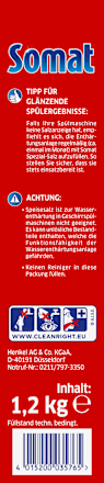 Spülmaschinen-Salz Spezialsalz Somat