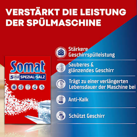 Spülmaschinen-Salz Spezialsalz Somat