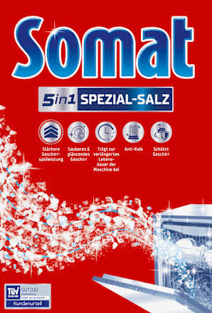 Spülmaschinen-Salz Spezialsalz Somat