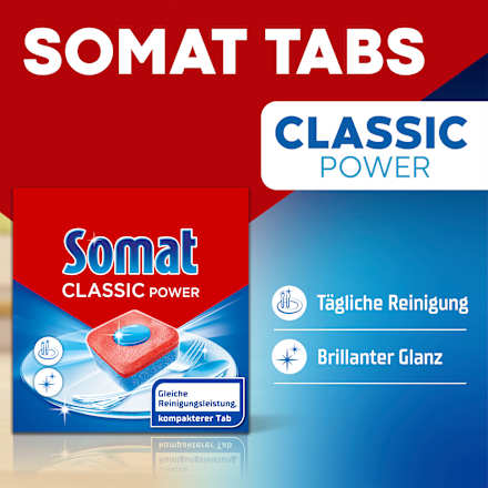 Spülmaschinen-Tabs Classic Somat