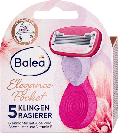 Rasierer Elegance Pocket, Reisegröße Balea